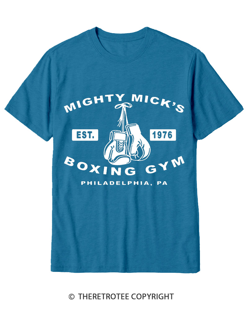 TheRetroTee Boxing Gym 1970s Cotton T-Shirt