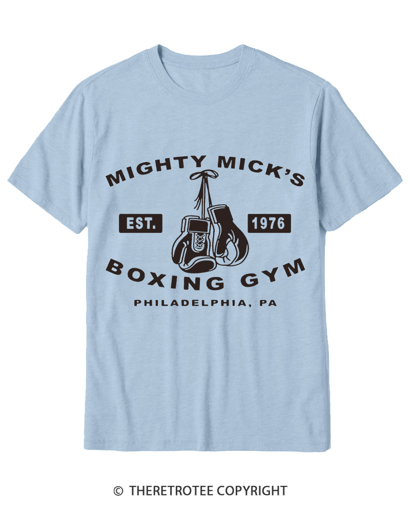 TheRetroTee Boxing Gym 1970s Cotton T-Shirt