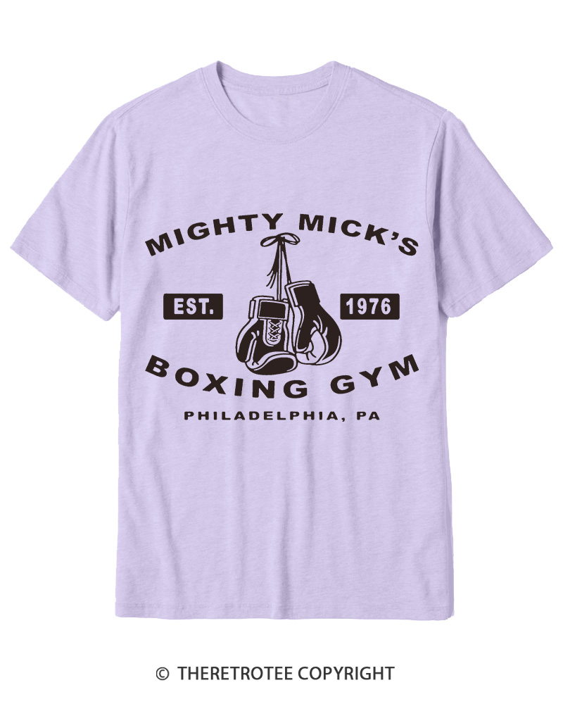 TheRetroTee Boxing Gym 1970s Cotton T-Shirt