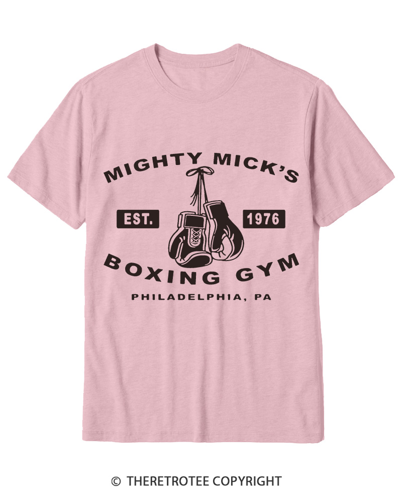 TheRetroTee Boxing Gym 1970s Cotton T-Shirt