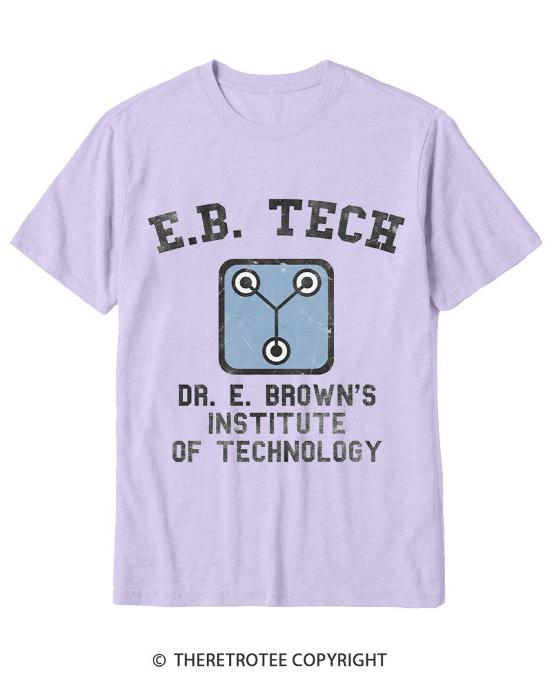 TheRetroTee East Bay Tech Institute of Technology 1980s Cotton T-Shirt