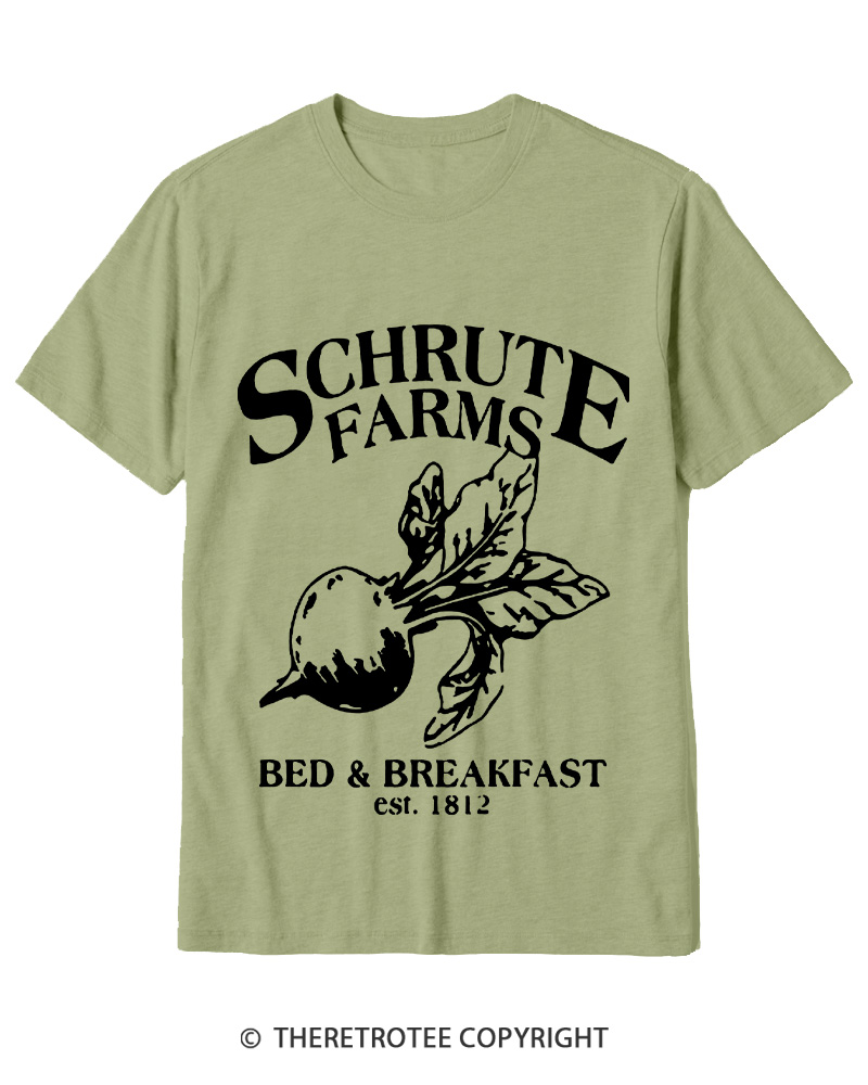 TheRetroTee Beetwood Acres Family Farm 2000s Cotton T-Shirt