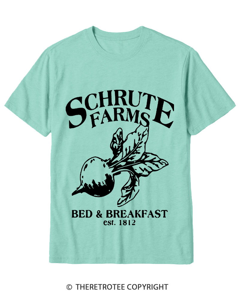 TheRetroTee Beetwood Acres Family Farm 2000s Cotton T-Shirt