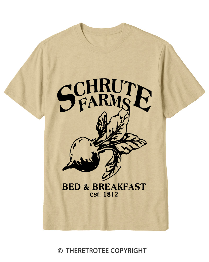 TheRetroTee Beetwood Acres Family Farm 2000s Cotton T-Shirt