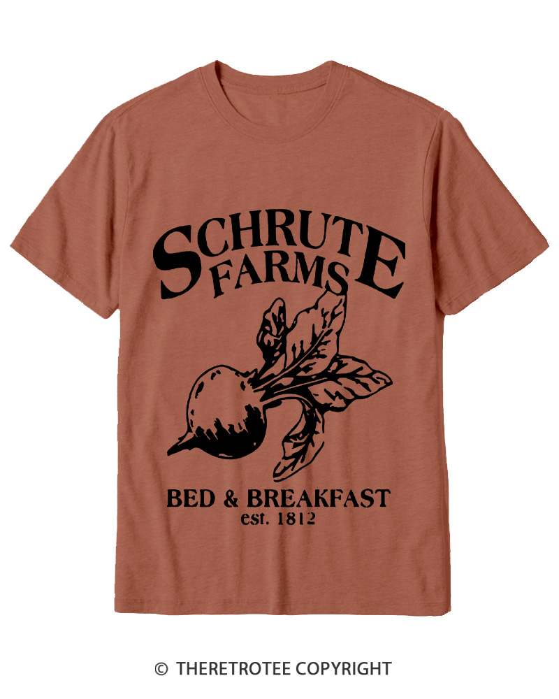 TheRetroTee Beetwood Acres Family Farm 2000s Cotton T-Shirt