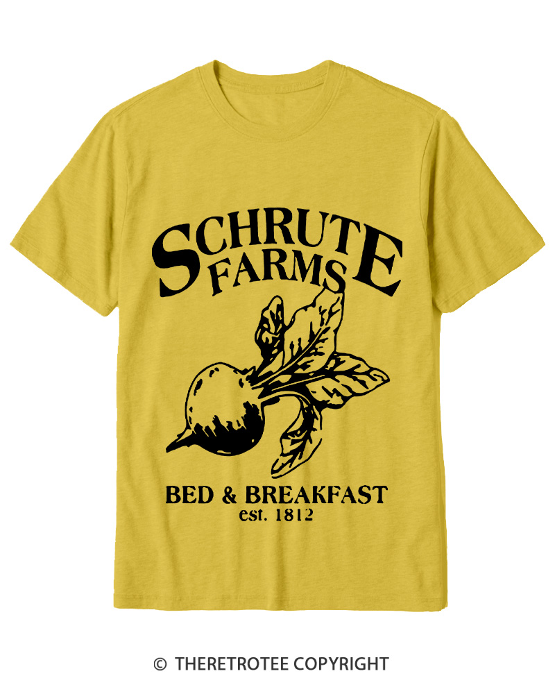 TheRetroTee Beetwood Acres Family Farm 2000s Cotton T-Shirt
