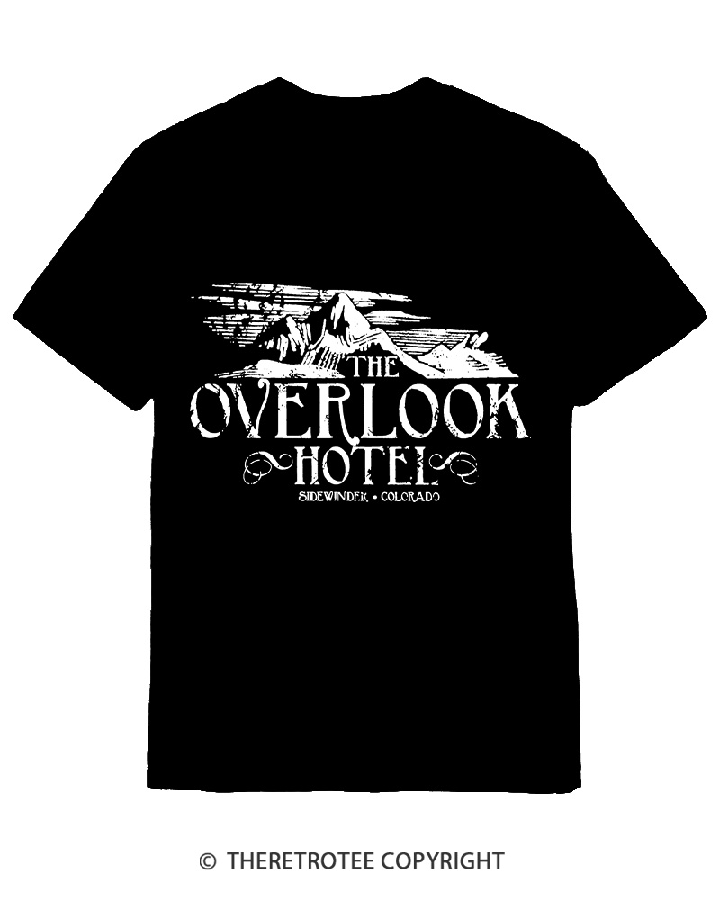 TheRetroTee The Overlook Hotel 1980 Cotton T-Shirt
