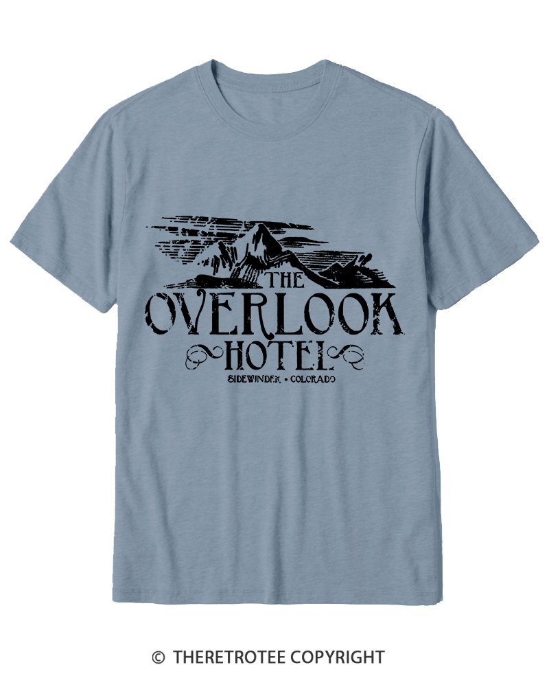 TheRetroTee The Overlook Hotel 1980 Cotton T-Shirt