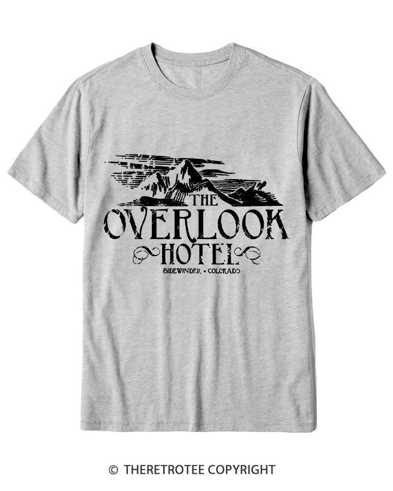 TheRetroTee The Overlook Hotel 1980 Cotton T-Shirt