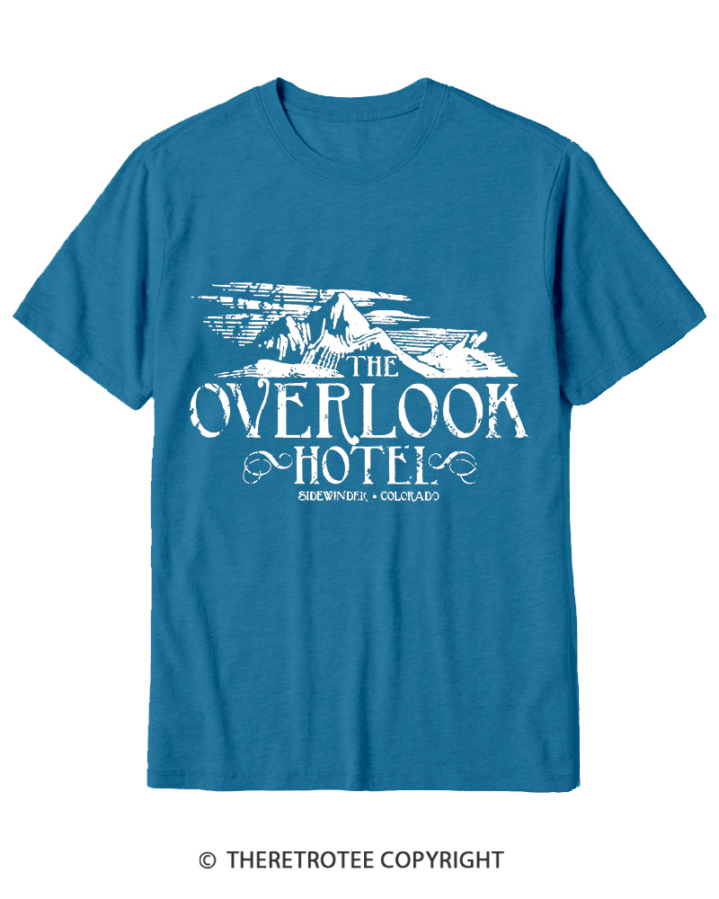 TheRetroTee The Overlook Hotel 1980 Cotton T-Shirt