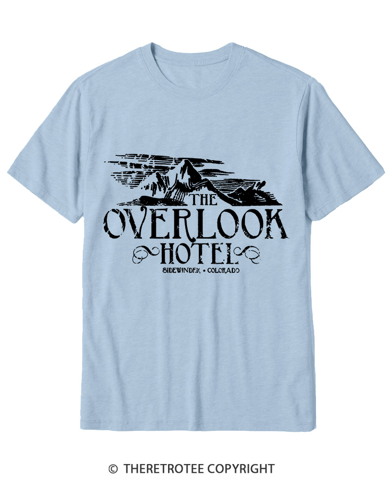 TheRetroTee The Overlook Hotel 1980 Cotton T-Shirt