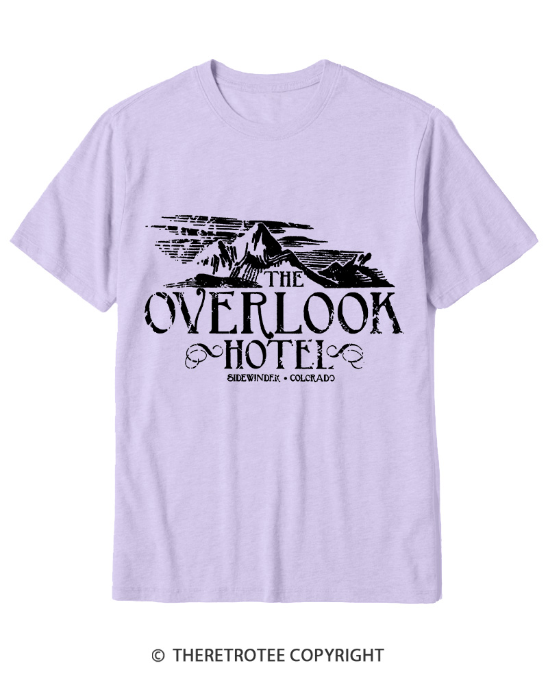 TheRetroTee The Overlook Hotel 1980 Cotton T-Shirt