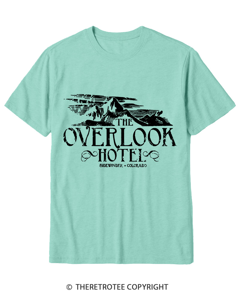 TheRetroTee The Overlook Hotel 1980 Cotton T-Shirt