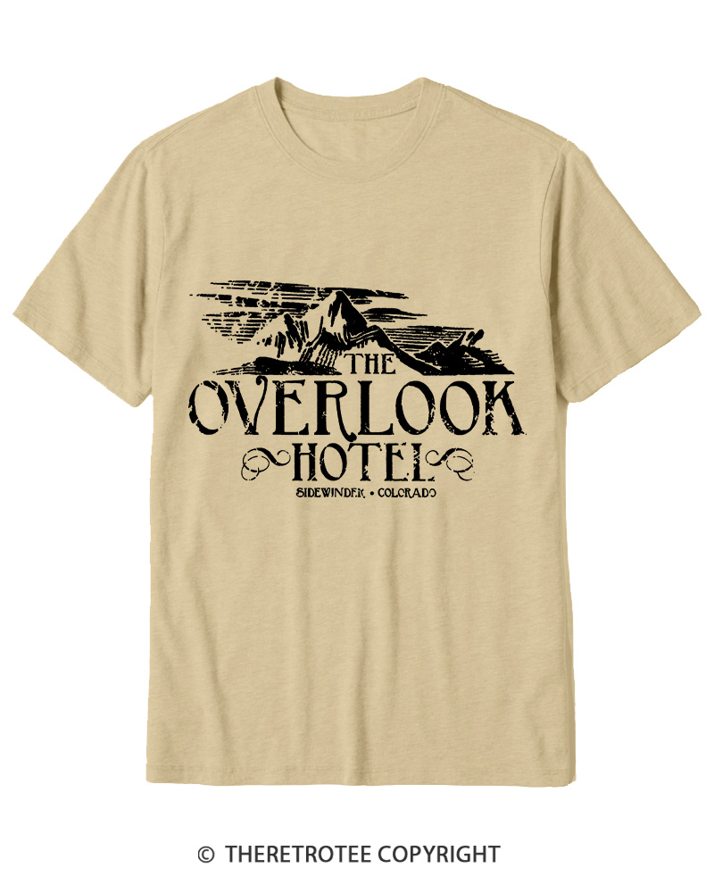 TheRetroTee The Overlook Hotel 1980 Cotton T-Shirt