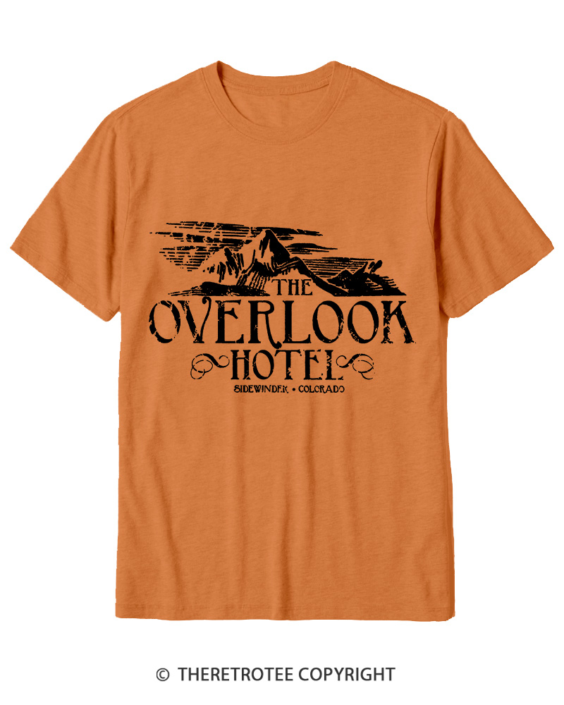 TheRetroTee The Overlook Hotel 1980 Cotton T-Shirt