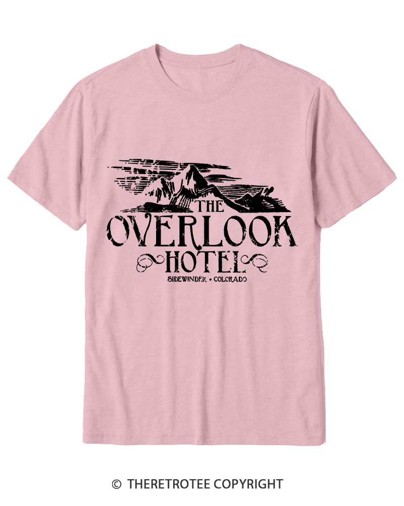 TheRetroTee The Overlook Hotel 1980 Cotton T-Shirt