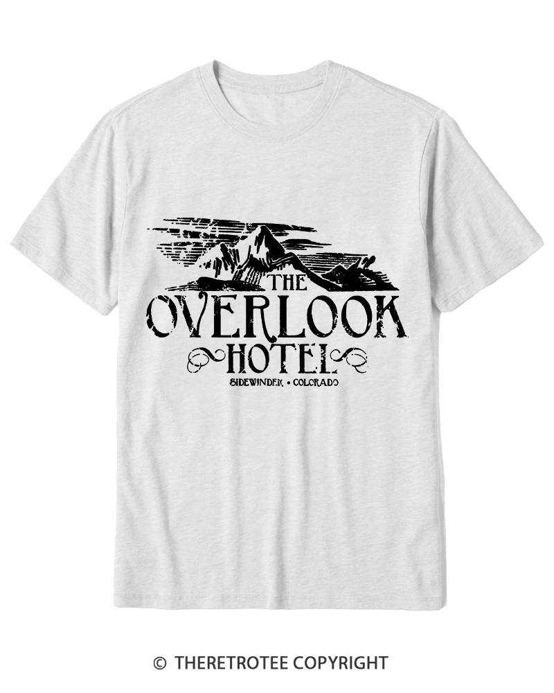 TheRetroTee The Overlook Hotel 1980 Cotton T-Shirt