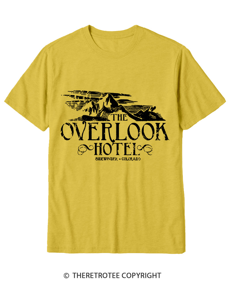 TheRetroTee The Overlook Hotel 1980 Cotton T-Shirt