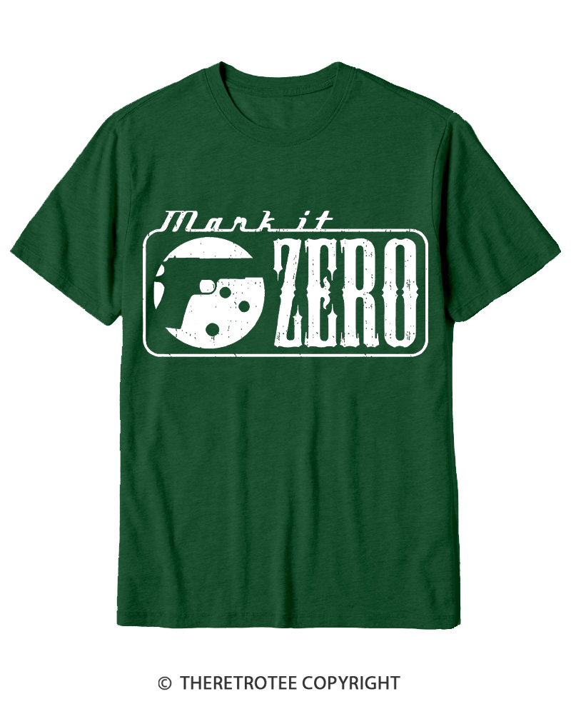TheRetroTee Mark It Zero 1990s Cotton T-Shirt