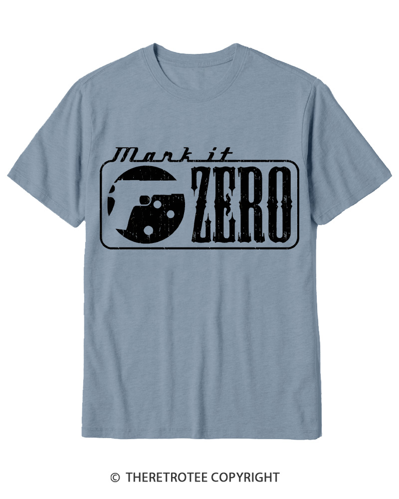 TheRetroTee Mark It Zero 1990s Cotton T-Shirt