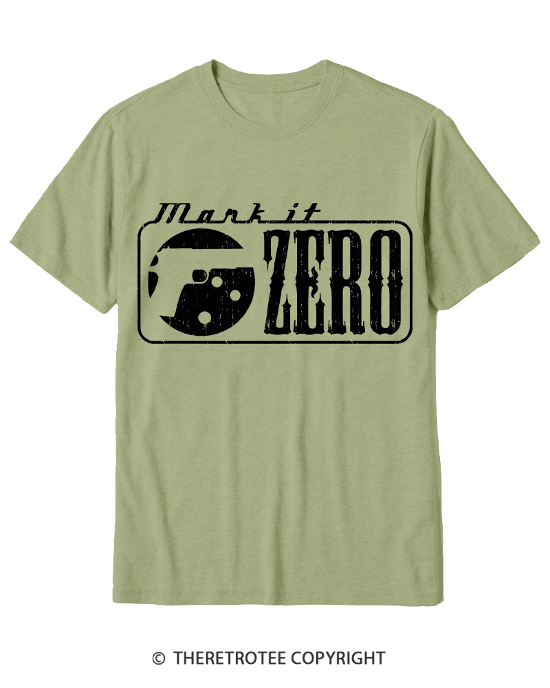 TheRetroTee Mark It Zero 1990s Cotton T-Shirt