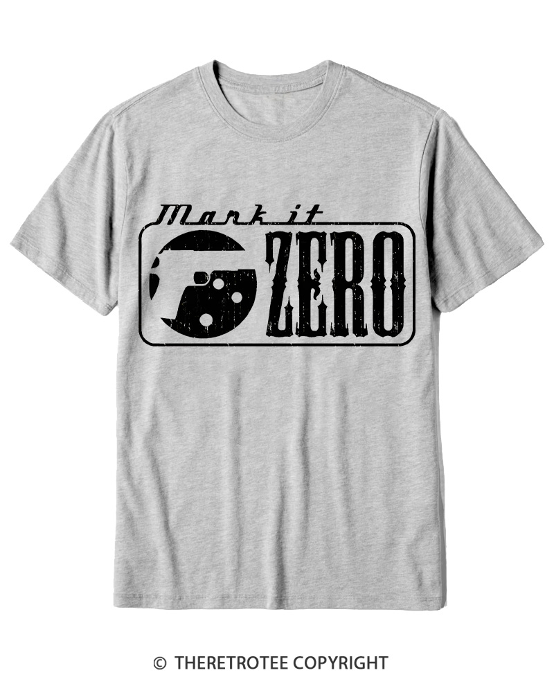 TheRetroTee Mark It Zero 1990s Cotton T-Shirt