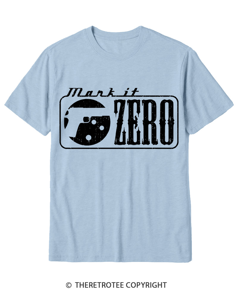 TheRetroTee Mark It Zero 1990s Cotton T-Shirt