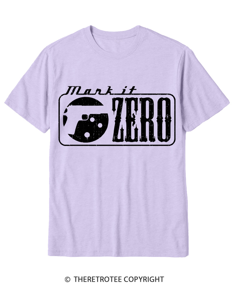 TheRetroTee Mark It Zero 1990s Cotton T-Shirt