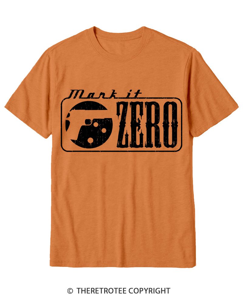 TheRetroTee Mark It Zero 1990s Cotton T-Shirt