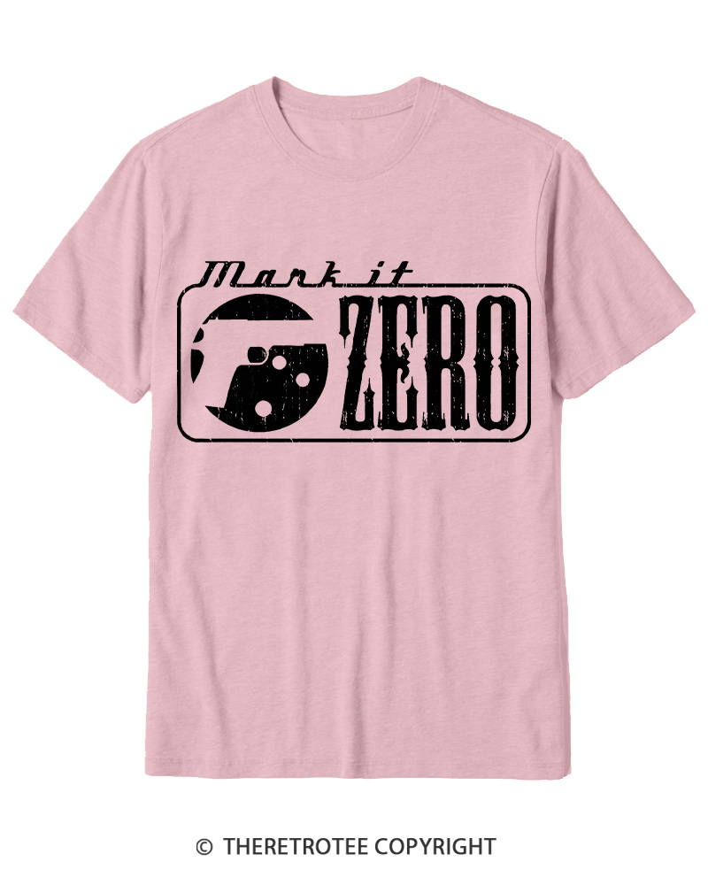 TheRetroTee Mark It Zero 1990s Cotton T-Shirt