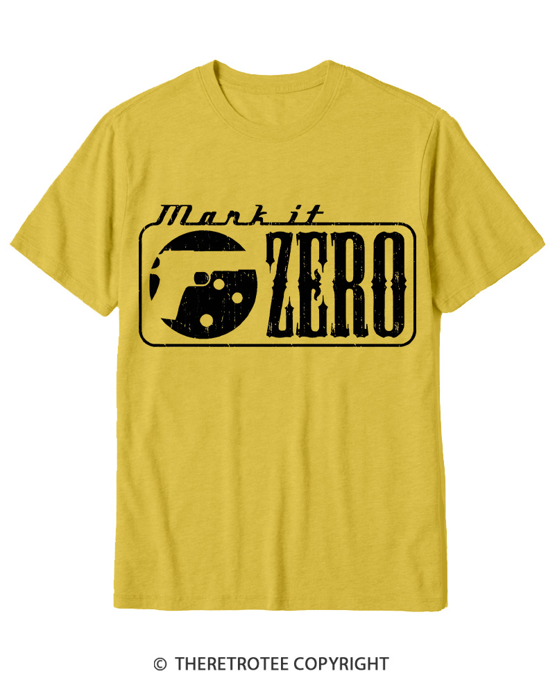 TheRetroTee Mark It Zero 1990s Cotton T-Shirt