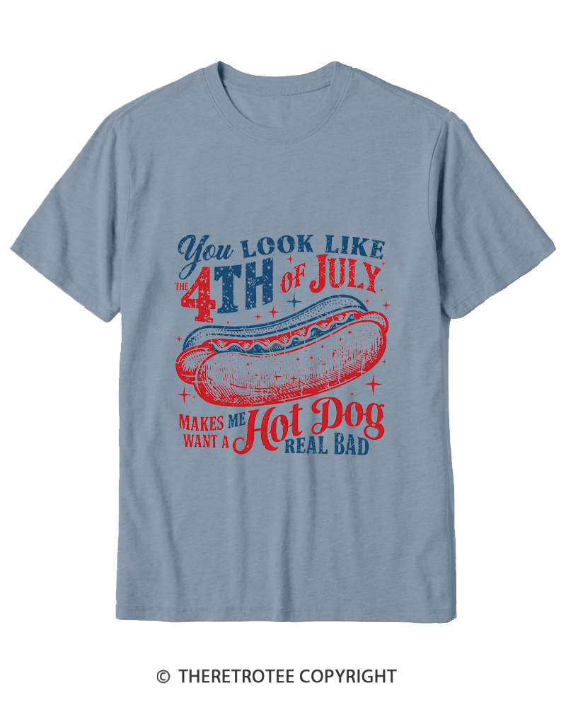 TheRetroTee You Look Like The 4th Of July Cotton T-Shirt