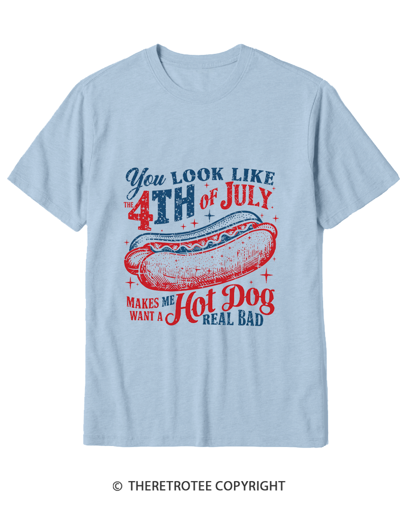 TheRetroTee You Look Like The 4th Of July Cotton T-Shirt