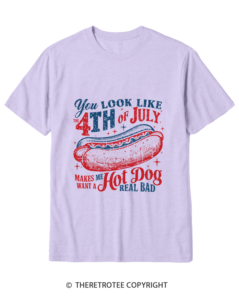 TheRetroTee You Look Like The 4th Of July Cotton T-Shirt