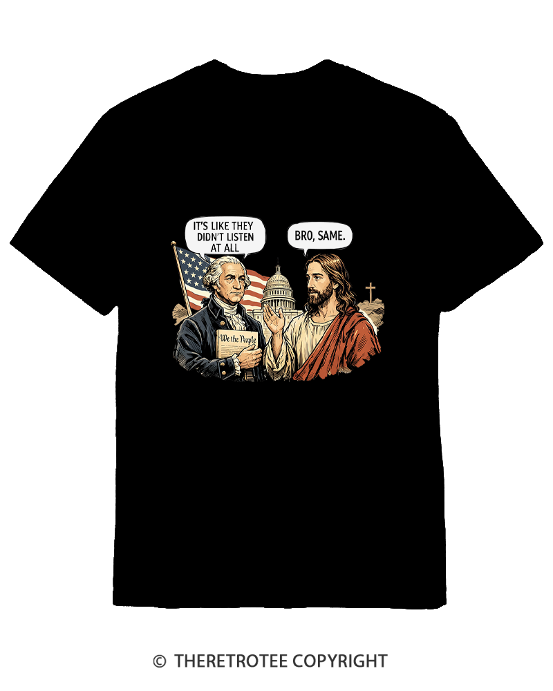 TheRetroTee TheRetroTeeIt’s Like They Didn’T Listen At All Cotton T-Shirt