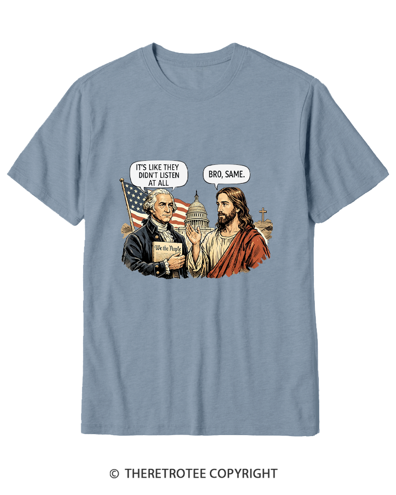 TheRetroTee TheRetroTeeIt’s Like They Didn’T Listen At All Cotton T-Shirt