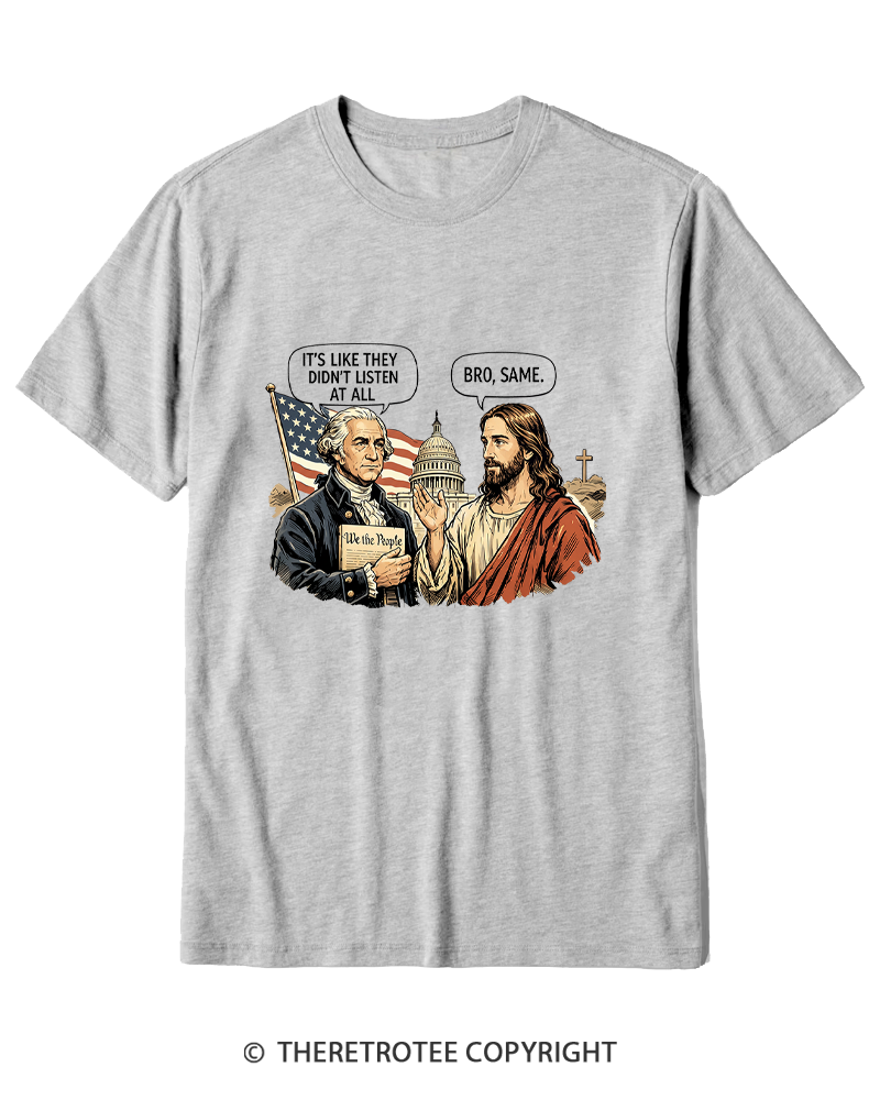 TheRetroTee TheRetroTeeIt’s Like They Didn’T Listen At All Cotton T-Shirt