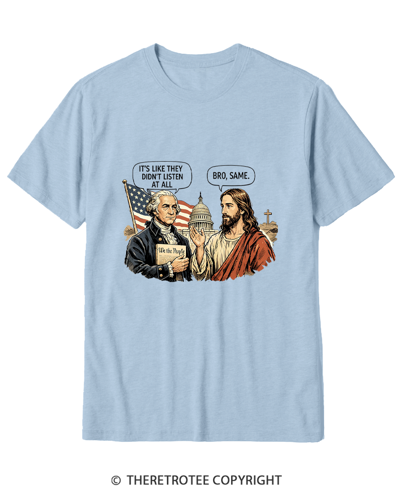 TheRetroTee TheRetroTeeIt’s Like They Didn’T Listen At All Cotton T-Shirt