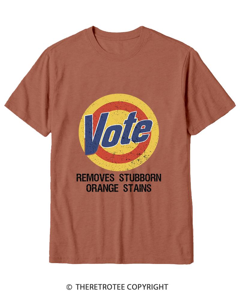 TheRetroTee Vote Removes Stubborn 1970s Cotton T-Shirt