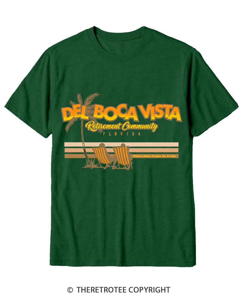 TheRetroTee Del Boca Vista 1990s Cotton T-Shirt