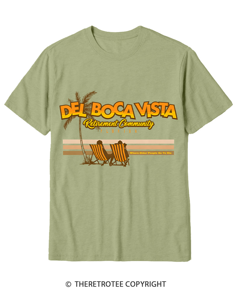 TheRetroTee Del Boca Vista 1990s Cotton T-Shirt