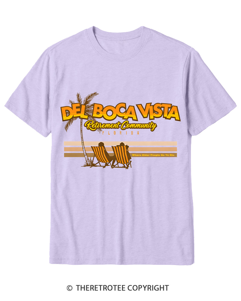 TheRetroTee Del Boca Vista 1990s Cotton T-Shirt