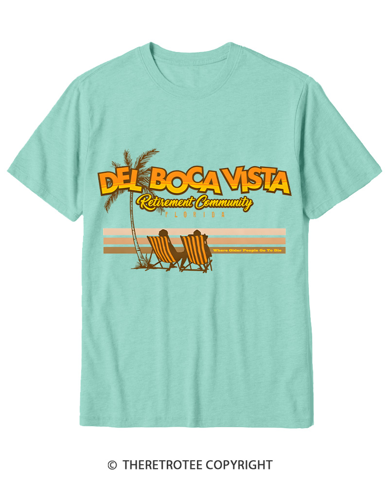 TheRetroTee Del Boca Vista 1990s Cotton T-Shirt