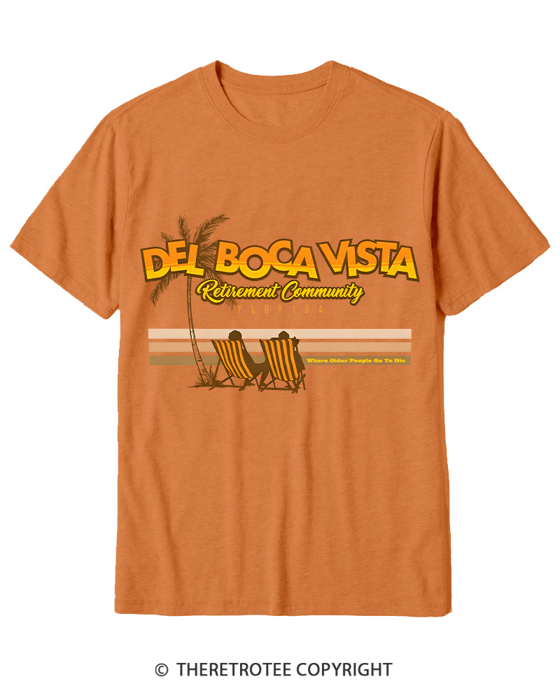 TheRetroTee Del Boca Vista 1990s Cotton T-Shirt