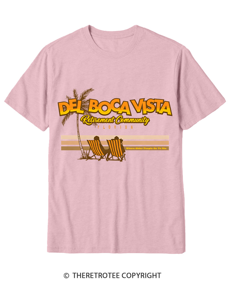 TheRetroTee Del Boca Vista 1990s Cotton T-Shirt