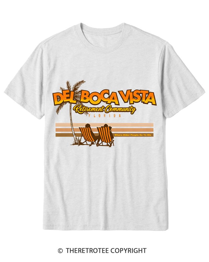 TheRetroTee Del Boca Vista 1990s Cotton T-Shirt