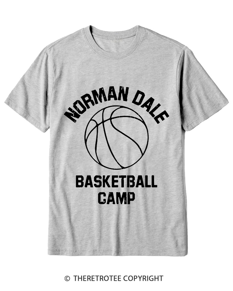 TheRetroTee Indiana Basketball Camp Inspired 1980s Cotton T-Shirt