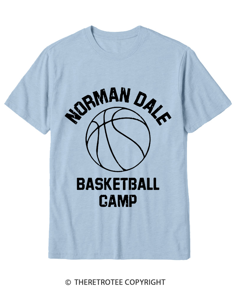 TheRetroTee Indiana Basketball Camp Inspired 1980s Cotton T-Shirt