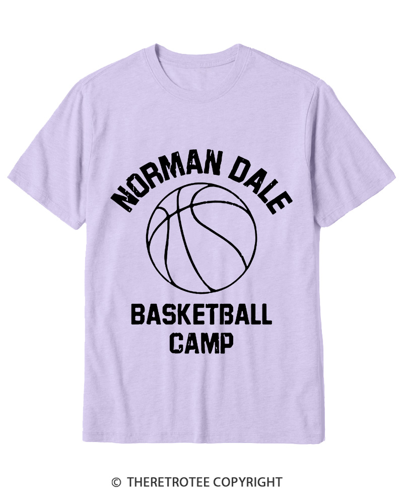 TheRetroTee Indiana Basketball Camp Inspired 1980s Cotton T-Shirt