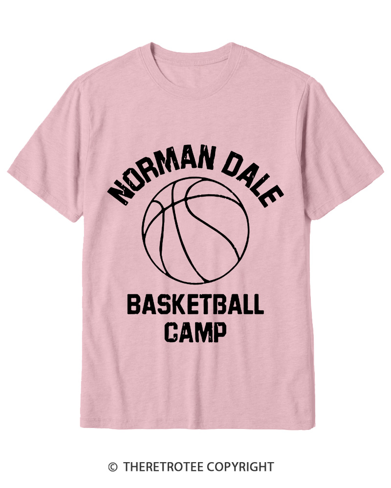 TheRetroTee Indiana Basketball Camp Inspired 1980s Cotton T-Shirt
